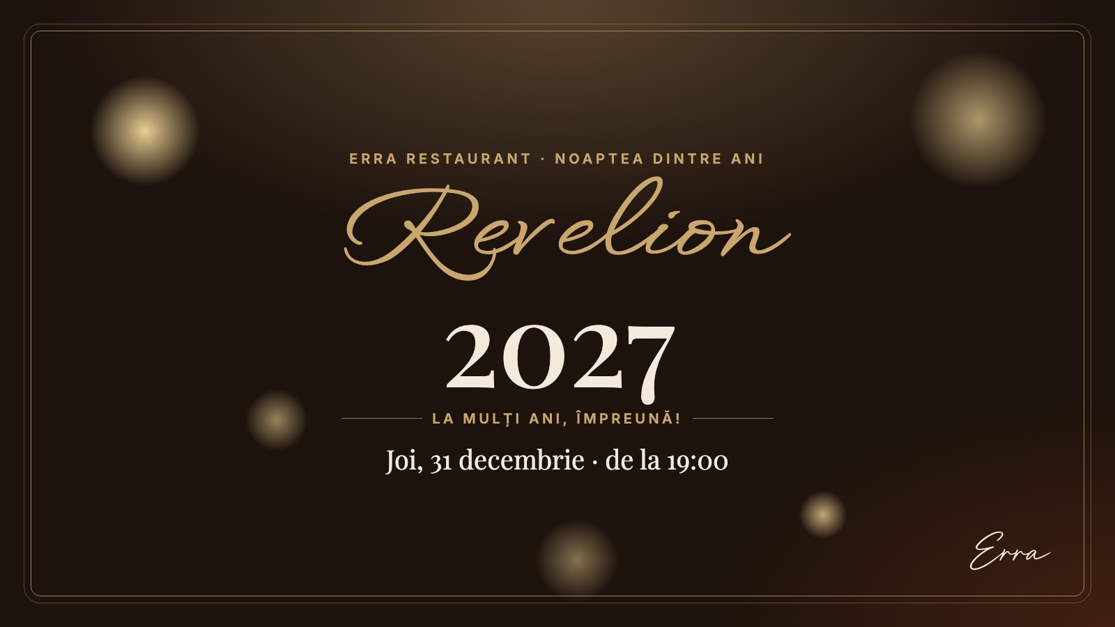 Revelion 2027