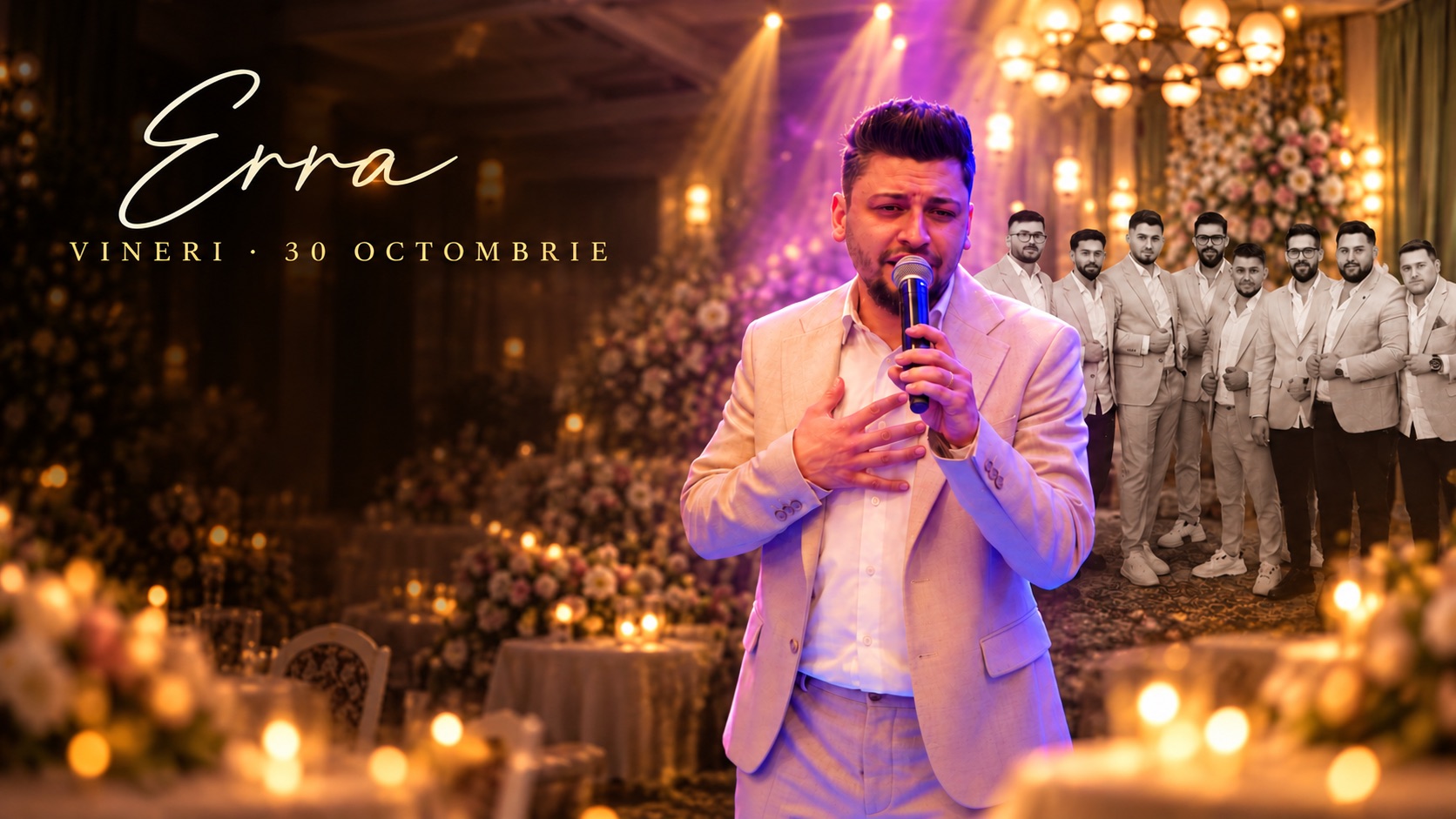 Vineri, 30 octombrie · Seară de muzică live la Erra